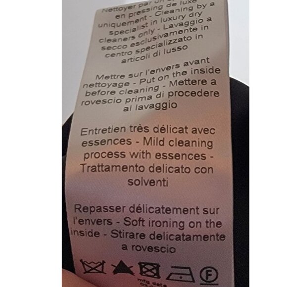 Lanvin Strapless Gown-Velvet Bodice & Draped Skirt Wine/Black Size 36 / US 4 - Picture 8 of 8